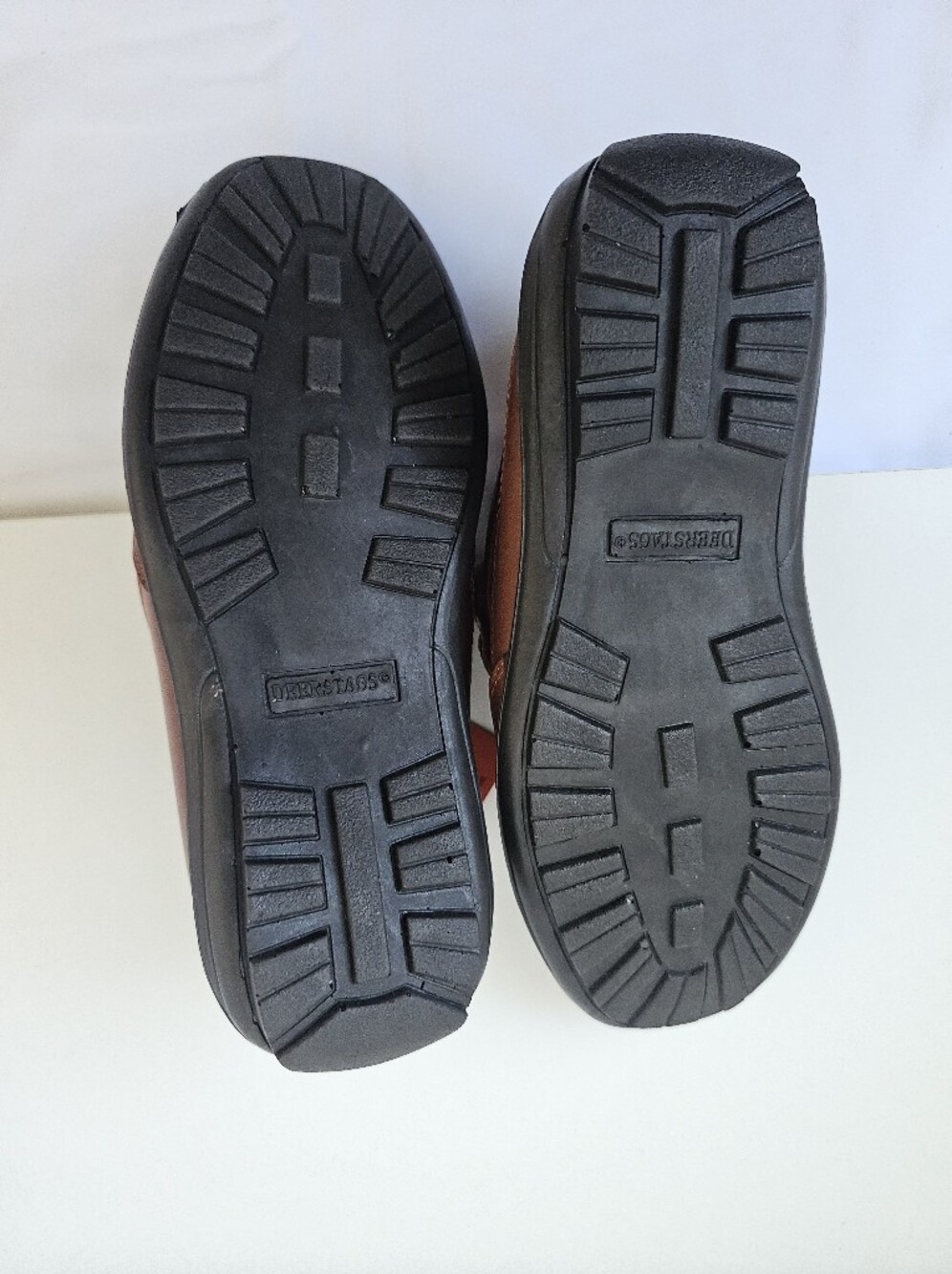 Deer Stags Kids Booster Slip-On Loafers - Dark Luggage Brown, Size 4M - Picture 12 of 16